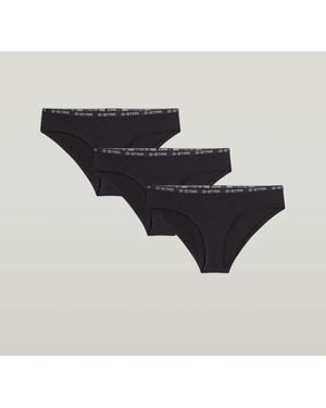 G-Star Hipster Brief 3-Pack - Black
