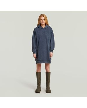 G-Star A Line Sweater Dress - Blue