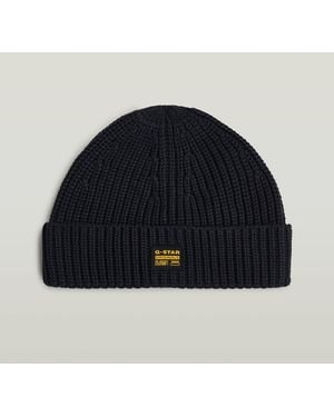G-Star Originals Fisherman Beanie - Blue