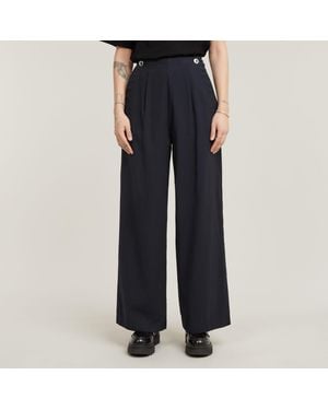 G-Star Holiday Wide Leg Pants - Blue