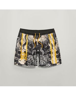 G-Star G-Star Raw Dirik Jellyfish Allover Swim Shorts - Gray