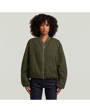 G-Star Bomber Padded Jacket - Green