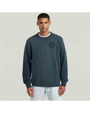 G-Star Sunfaded Sweater - Blue