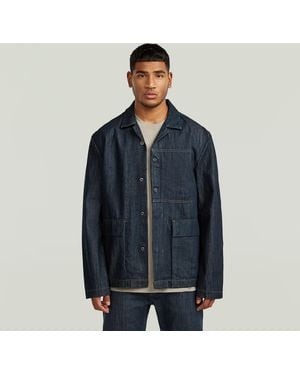 G-Star Marseille Neo Raw Blazer - Blue