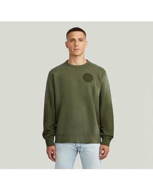 G-Star Sunfaded Sweater - Green