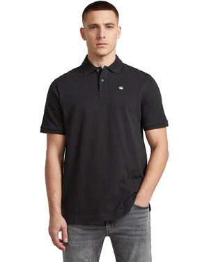 G-Star Oluv Regular Polo - Black