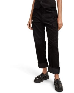 G-Star Cargo Pants Cord 3D Boyfriend - Black