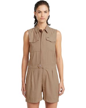 G-Star Summer Playsuit - Brown