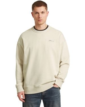 G-Star Hb Badge Sweater - Natural