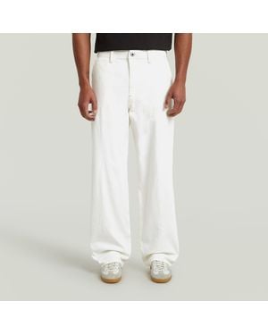 G-Star Modson Straight Chino Jeans - White