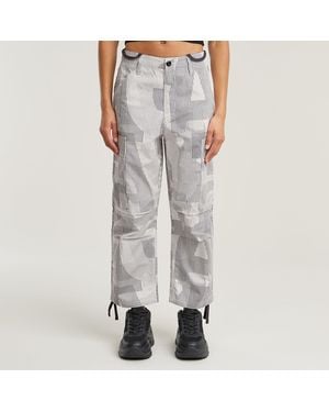 G-Star Cropped Cargo Pants - Gray
