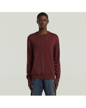 G-Star Premium Core Knit - Rot