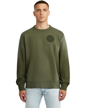 G-Star Sunfaded Sweater - Green