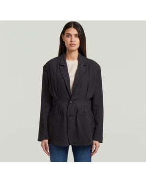 G-Star Cinched Blazer - Blue