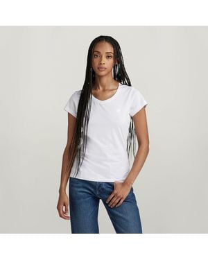 G-Star G-star Eyben Slim Top 2.0 - White