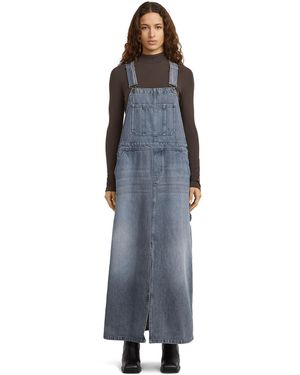 G-Star Carpenter Dungaree Dress - Blue