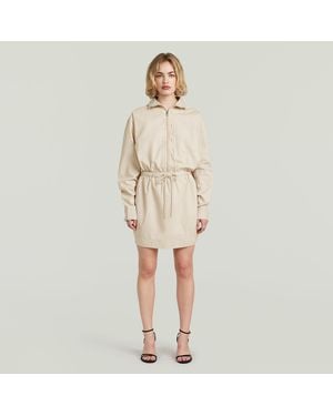 G-Star Utility Dress Long Sleeve - Natural