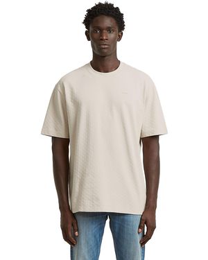 G-Star Structured Relaxed Base T-Shirt - Natural