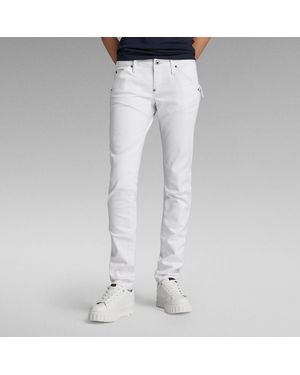 G-Star Jean 5620 Heritage Embro Tapered - Blanc