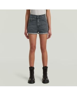 G-Star Tedie Ultra High Shorts - Gray