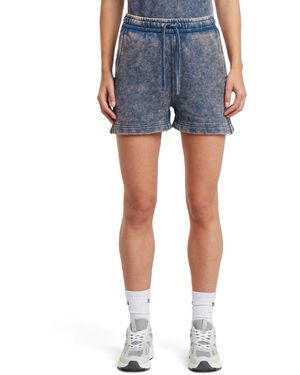 G-Star Overdyed Sweat Shorts - Blue
