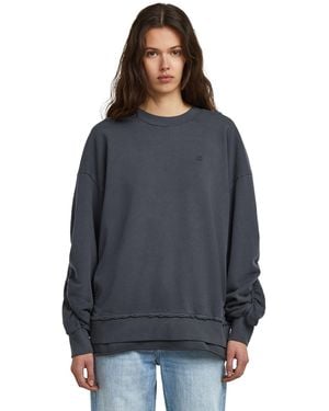 G-Star Puckering Sweater - Blue
