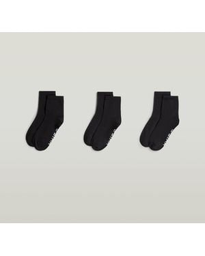 G-Star Anklet Sock 3Er-Pack - Schwarz