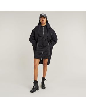 G-Star Moto Fitted Dress - Black