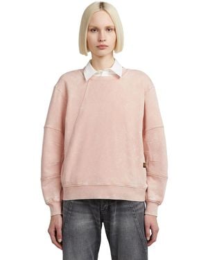 G-Star 3D A-Line Sweater - Pink