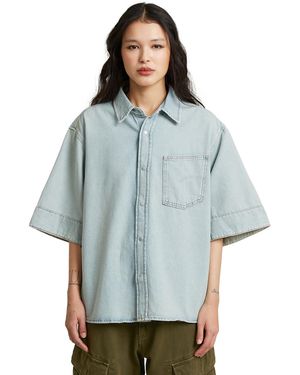 G-Star Carter One Pocket Denim Shirt - Blue