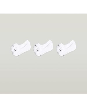 G-Star Invisible Sock 3Er-Pack - Weiß