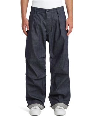 G-Star Pleated Denim Pant 2.0 - Blue