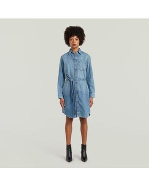 G-Star Shirt Dress Belt - Blau