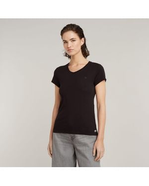 G-Star Eyben Slim V2.0 Tops - Black