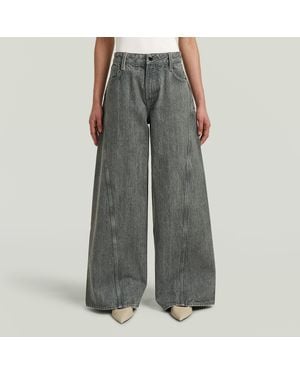 G-Star Helyx 3D Cinch Wide Jeans - Gray