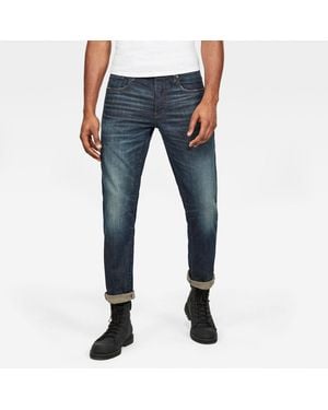 G-Star 3301 Straight Tapered Jeans - Blauw