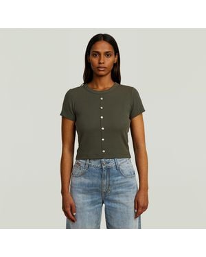 G-Star Heritage Hardware Baby T-Shirt - Green