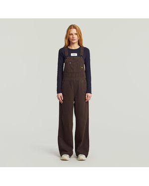 G-Star Straight Dungaree - Blau