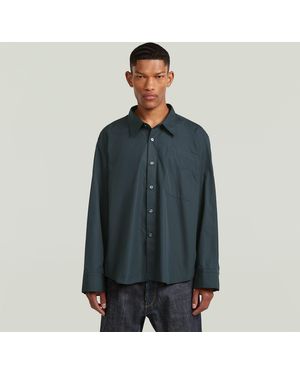 G-Star Rr Oversized Hemd - Blau