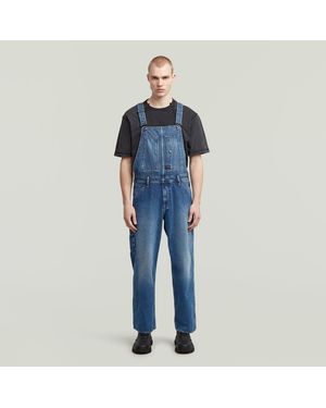 G-Star Logger Dungaree - Blau
