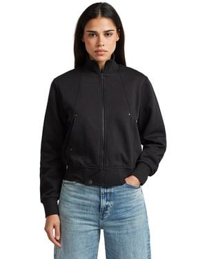 G-Star Slim Track Sweater Jacket - Blue