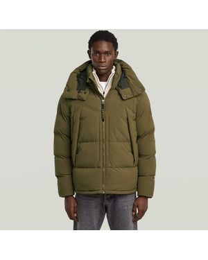 G-Star G-Whistler Padded Hooded Jacket 2.0 - Green