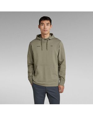 G-Star Lightweigt Pocket Hooded Sweater - Green