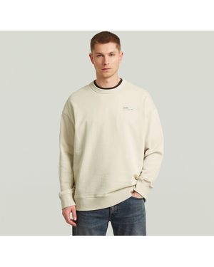 G-Star Hb Badge Sweater - Natural