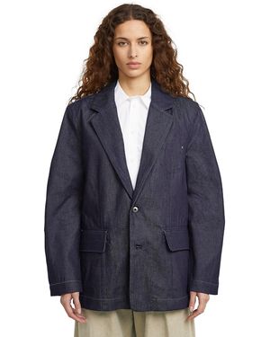 G-Star Oversized Blazer - Blue