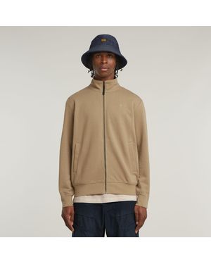 G-Star Nifous Sweater Met Rits - Naturel