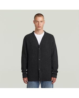 G-Star Essential Cardigan Knit - Black