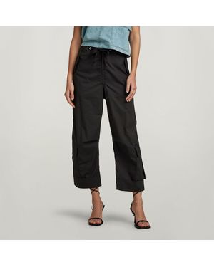 G-Star Utility Wide Leg Fit Pants Woman - Black