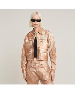 G-Star Relaxed 2-Pocket Overshirt - Natural