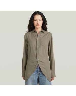 G-Star Slim Kick Longsleeve Overhemd - Groen